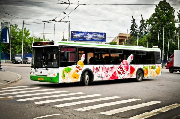 Реклама на общественном транспорте